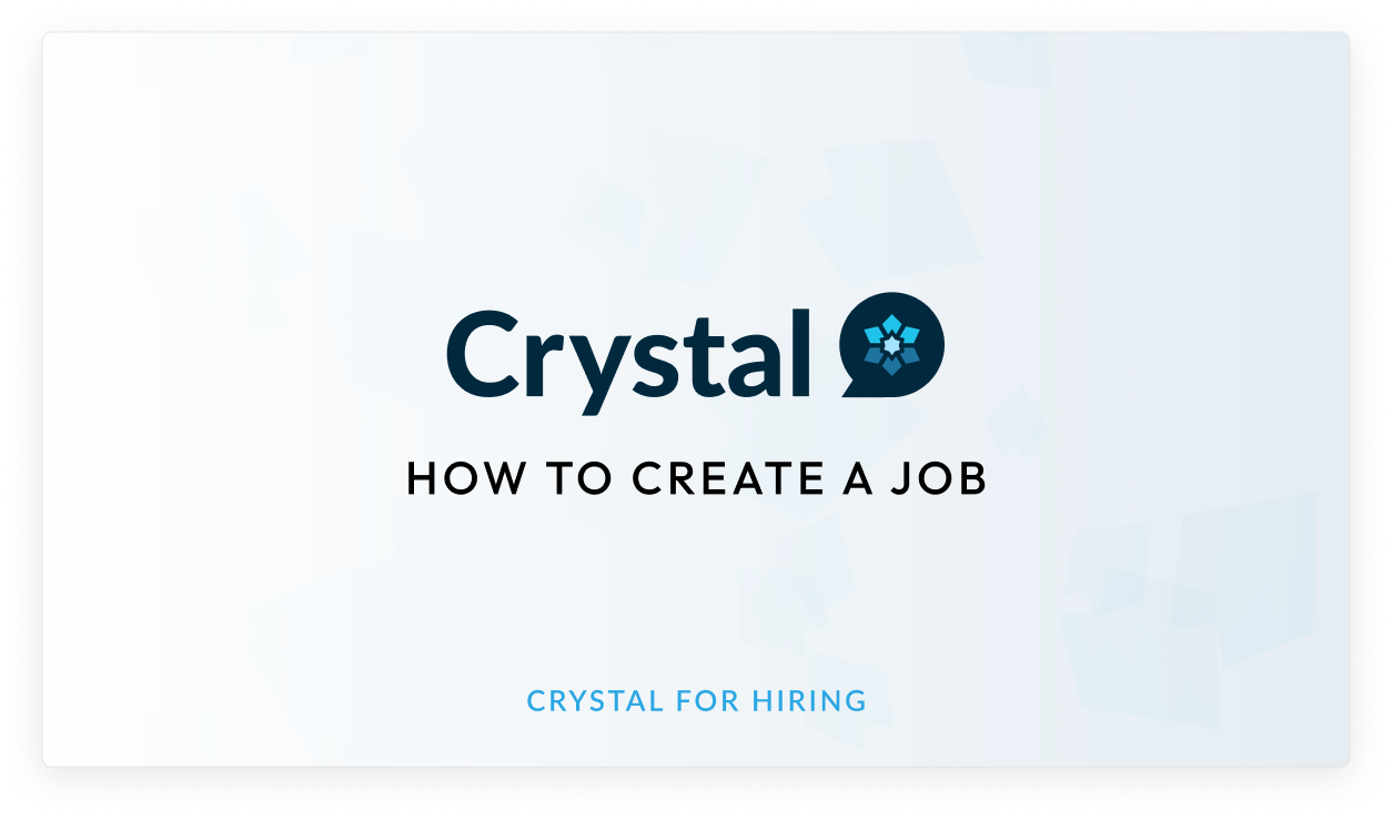 How to Create a Job-3