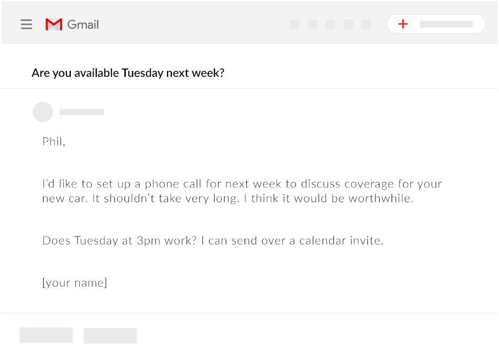 how to schedule meetings - DISC