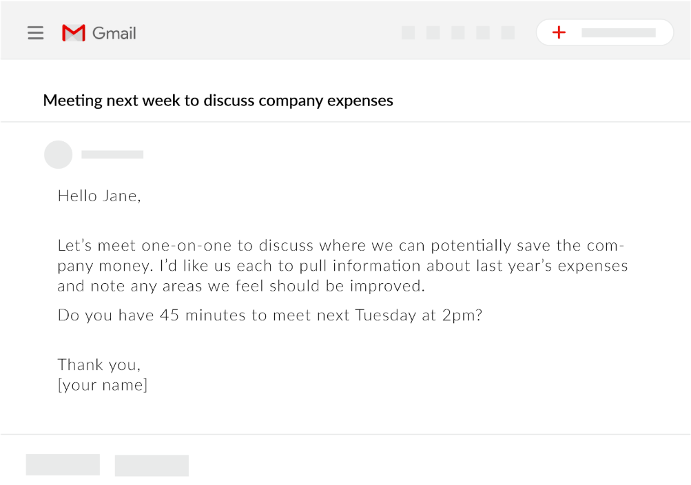 how to schedule meetings - DISC
