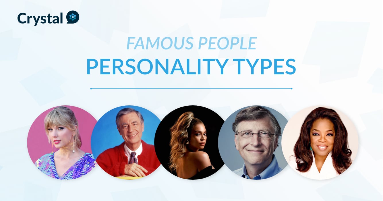 16 Personality Types Famous People